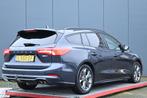 Ford FOCUS Wagon 1.0 EcoBoost Hybrid ST Line X Business trek, Auto's, 65 €/maand, Stof, Gebruikt, Blauw