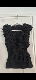 Blouse Anne Fontaine, Ophalen of Verzenden, Zo goed als nieuw, Maat 38/40 (M), Zwart