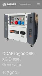 Daewoo generator, Ophalen, Nieuw