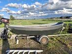 Stalen Beenhakker vlet, Watersport en Boten, Ophalen, Gebruikt, Tot 10 pk, Staal