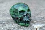 Kristallen Robijn in Zoïsiet schedel (D.62), Nieuw, Ophalen of Verzenden, Nvt, Nvt