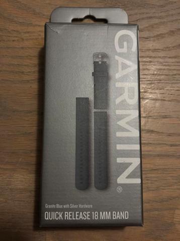 Nieuw! Ongebruikt, Garmin 18mm quick release horlogeband beschikbaar voor biedingen