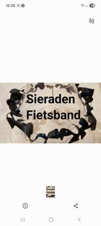 Sieraden van fietsband, Sieraden, Tassen en Uiterlijk, Ophalen of Verzenden, Nieuw, Overige materialen