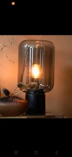 2  Light en Living tafellampen, Huis en Inrichting, Ophalen, Zo goed als nieuw, Glas, Minder dan 50 cm