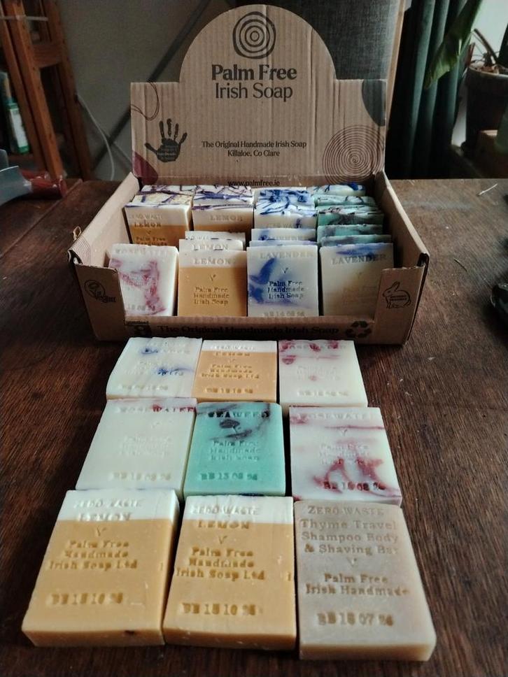 Handgemaakte Ierse Zeep - Palm Free Irish Soap, Sieraden, Tassen en Uiterlijk, Uiterlijk | Lichaamsverzorging, Nieuw, Bad & Douche