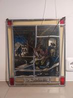 Glas-in-lood raamhanger - De Pottebakker, Ophalen of Verzenden