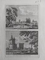 207-208 / Kasteel stad  Wyk by Duurstede Wijk bij Duurstede, Antiek en Kunst, Ophalen of Verzenden