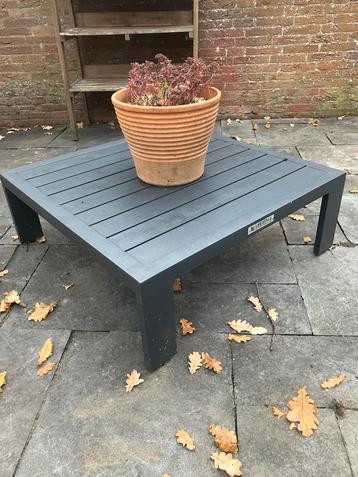 Tuintafel 75x75 antraciet aluminium salontafel Lifestyle beschikbaar voor biedingen