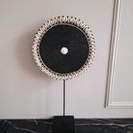 Zwart beige schelpenketting kralenketting op voet, Huis en Inrichting, Nieuw, Ophalen of Verzenden, X, X