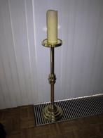 Grote messing kandelaar, Antiek en Kunst, Ophalen of Verzenden, Koper of Brons