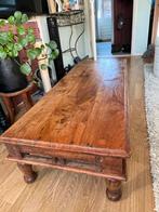 Koloniale salontafel - 137x54x32 cm, Ophalen, Gebruikt, 100 tot 150 cm, 50 tot 100 cm