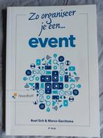Zo organiseer je een event, grit/ gerritsma, Ophalen of Verzenden, Beta, Zo goed als nieuw, HBO