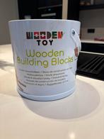 Wooden blocks houten speel blokken, Ophalen of Verzenden, Zo goed als nieuw