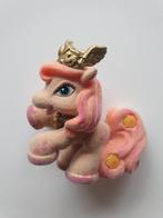 Roze beige Filly Elves Mirabella paardje flock kroon diamant, Verzenden, Gebruikt