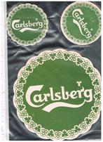 BIERVILTJES CARLSBERG, Verzamelen, Biermerken, Verzenden, Nieuw, Viltje(s), Overige merken
