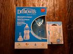 Nieuw dr Brown's flessen met nieuwe spenen., Ophalen of Verzenden, Nieuw, Flessen- of potjesverwarmer