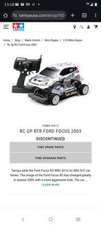 Tamiya RC Auto - Nitro Aangedreven, Gebruikt, Auto, Groter dan 1:32, Ophalen of Verzenden