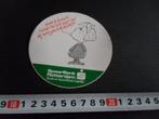 sticker spaarbank rotterdam strip hans is leuker, pieter *, Verzamelen, Ophalen, Zo goed als nieuw, Bedrijf of Vereniging