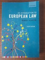 An introduction to European Law (R Schütze) fourth ed. NIEUW, Ophalen of Verzenden, Gamma, Nieuw, WO