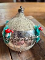 Mooie oude kerstbal leonisch draad, Diversen, Kerst, Ophalen of Verzenden