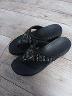 Crocs slippers maat 41, Ophalen of Verzenden, Zo goed als nieuw, Zwart, Overige typen