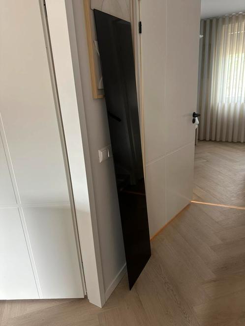 Besta Ikea Bovenblad glas zwart, 120x40 cm, Huis en Inrichting, Kasten | Televisiemeubels, Zo goed als nieuw, Ophalen
