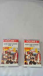 2 Cassettebandjes Now this is music volume 1&2., 2 t/m 25 bandjes, Ophalen of Verzenden, Zo goed als nieuw, Origineel