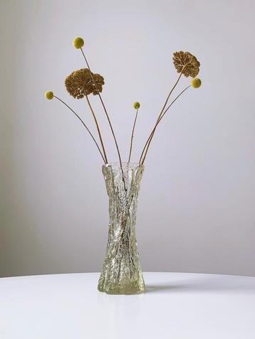 Vintage vaas glas design boomstam Ingrid glass glasshutte beschikbaar voor biedingen