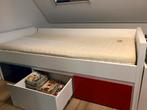 Degelijk bopita kinderbed met opberglades, Ophalen, 90 cm, Eenpersoons, Wit