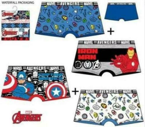 Avengers Boxershort (set van 2) - Mt 92/98 - 104/110 116/128, Kinderen en Baby's, Kinderkleding | Maat 116, Nieuw, Jongen, Nacht- of Onderkleding