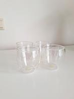 BODUM - 4 koffieglazen, Huis en Inrichting, Keuken | Servies, Glas of Glazen, Ophalen of Verzenden, Overige stijlen, Glas