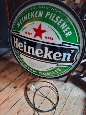 Originele Heineken Bier reclame Brouwerij lichtbak Horeca  beschikbaar voor biedingen