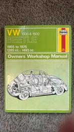 Boek Owners workshop maual vw beetle/ kever, Auto diversen, Handleidingen en Instructieboekjes, Verzenden