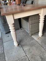 Unieke eettafel 250 cm, landelijk, Huis en Inrichting, Tafels | Eettafels, Ophalen, Landelijk, romantisch, 200 cm of meer, 50 tot 100 cm