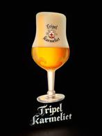 Lichtreclame Tripel Karmeliet Bier - zeldzaam, Verzamelen, Ophalen of Verzenden, Nieuw, Lichtbak of (neon) lamp