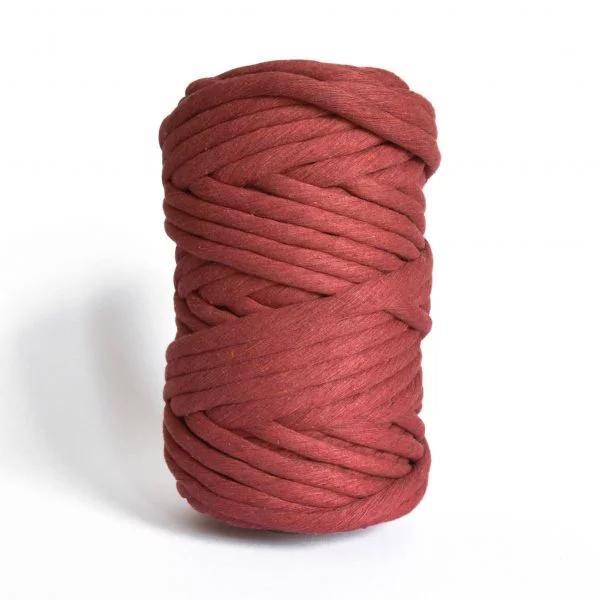 Actie 1 kilo9 mm dik gerecycled katoen touw red macrame weve, Hobby en Vrije tijd, Overige Hobby en Vrije tijd, Nieuw, Ophalen of Verzenden