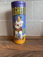 vintage rond blik voor spaghetti, Parijs /Frankrijk e.a. pot, Ophalen of Verzenden, Zo goed als nieuw, Overige, Overige merken