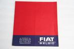 Folder Fiat Belgische dealerlijst + prijzen (12-1-1966) (4), Boeken, Auto's | Folders en Tijdschriften, Nieuw, Overige merken