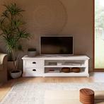 TV Meubel Newport (Maison du Monde), Ophalen, Gebruikt, 100 tot 150 cm, Eikenhout