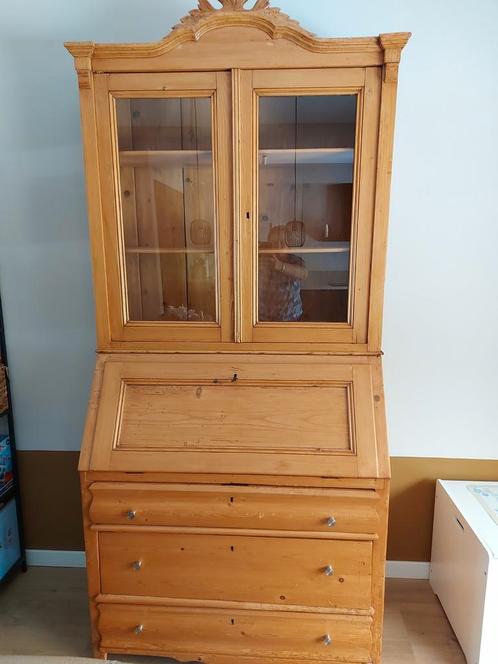 Grote antieke buffet kast, Huis en Inrichting, Kasten | Buffetkasten, Gebruikt, 200 cm of meer, 50 tot 75 cm, Ophalen of Verzenden