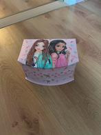 Topmodel sieraden doosje, Sieraden, Tassen en Uiterlijk, Ophalen, Gebruikt, Met spiegeltje(s), Roze