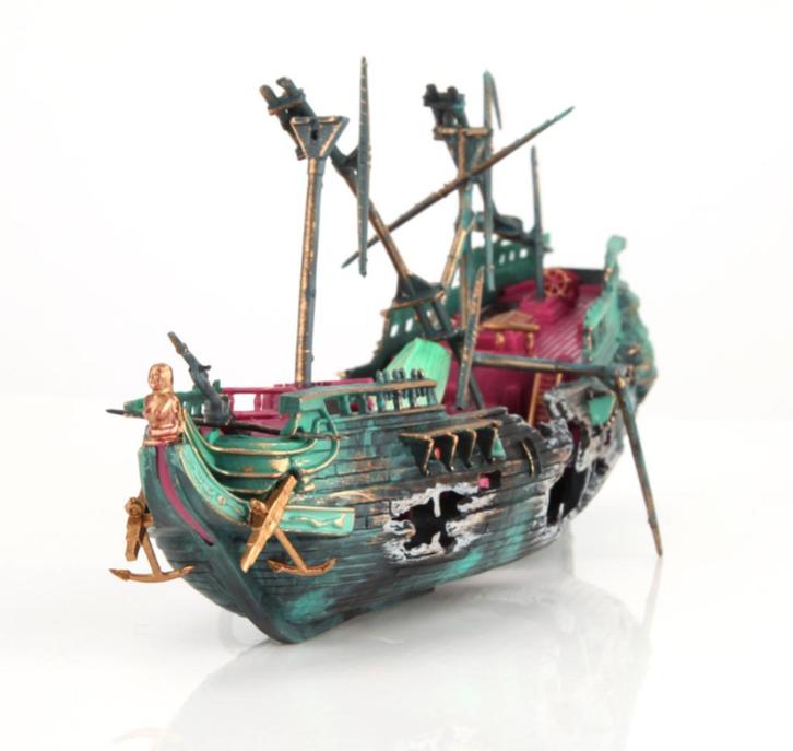 Schip Aquarium Ornament / Decoratie Vissen Boot Sier Wrak, Dieren en Toebehoren, Vissen | Aquaria en Toebehoren, Nieuw, Sierelement