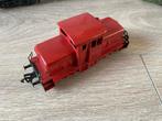 Fleischmann 1306 Rood Locomotief vintage, Gebruikt, Ophalen of Verzenden, Märklin, Gelijkstroom