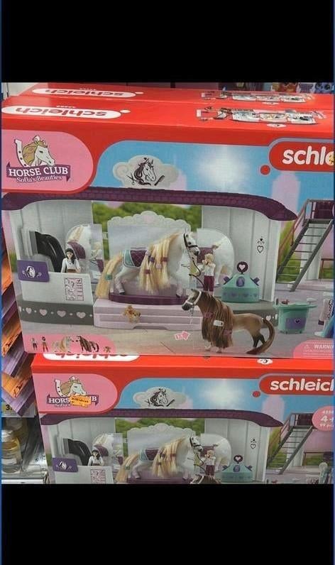 Schleich Beauty Salon - Paardenverzorging, Ophalen, Zo goed als nieuw, Overige typen