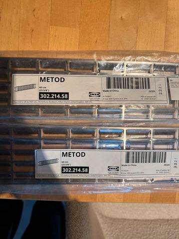 2x Nieuwe IKEA Metod Ventilatieroosters 60cm