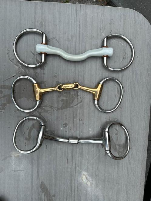 Bitten 12.5/13cm, Dieren en Toebehoren, Paarden en Pony's | Hoofdstellen en Tuigage, Ophalen of Verzenden