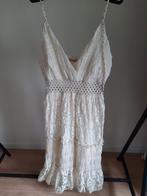 Jurk met glitters, Kleding | Dames, Jurken, Beige, Nieuw, Onder de knie, Ophalen