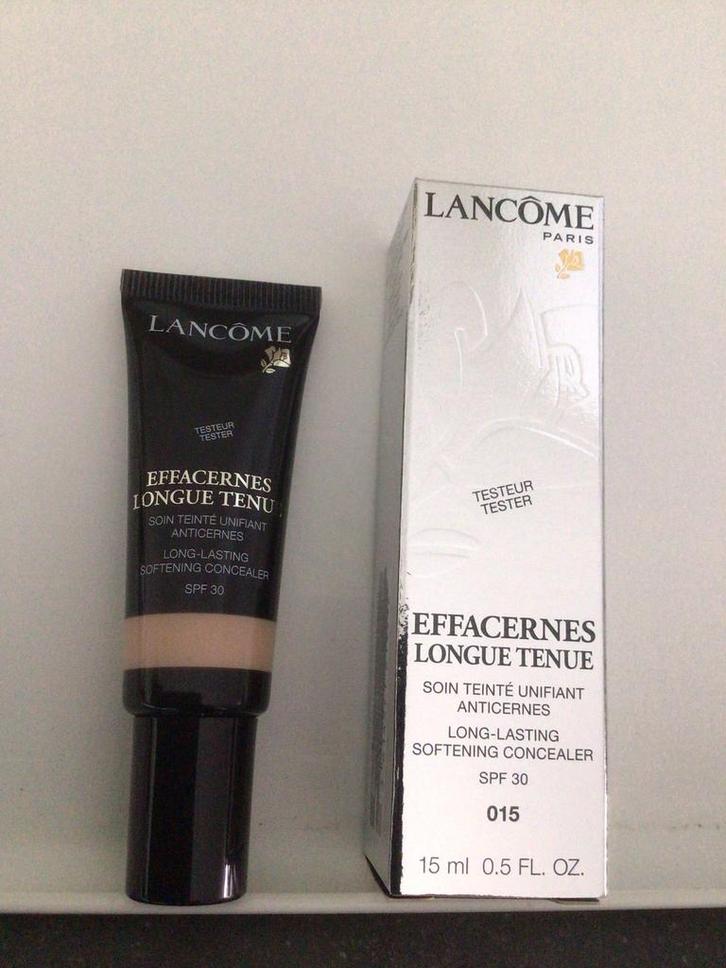 Lancôme Effacernes longue tenue SPF 30 beige 015 NIEUW, Sieraden, Tassen en Uiterlijk, Uiterlijk | Gezichtsverzorging, Nieuw, Camouflage