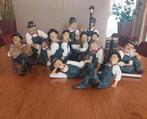 Laurel en hardy beelden 10 stuks, Verzamelen, Beelden en Beeldjes, Ophalen of Verzenden, Zo goed als nieuw