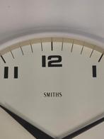 Vintage industriële schoolklok Smiths klok ronde wandklok, ., Ophalen of Verzenden, ., Analoog